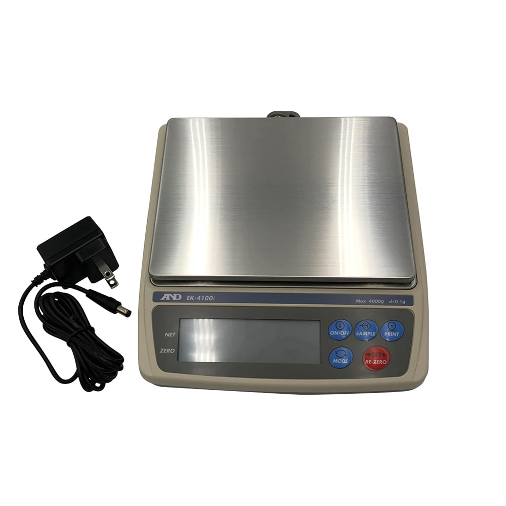 エー・アンド・デイ コンパクト電子天びん EK-iシリーズ ひょう量:4000g 最小表示:0.1g EK4100I-JA 1個(ご注文単位1個)【直送品】