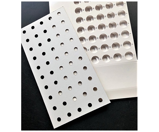 王子パッケージング 紙製試験管立て　5セット入　 1袋（ご注文単位1袋）【直送品】