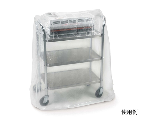 アズワン カートダストカバー 970×660×1220mm 50枚入　48-07 1巻（ご注文単位1巻）【直送品】