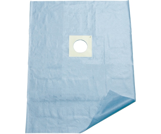 竹虎 フェルラックドレープ608LT EOG滅菌済 12cm円穴テープ付10包入 076908 1箱(ご注文単位1箱)【直送品】