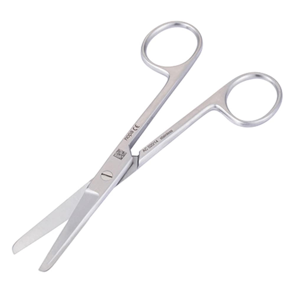 nopa 外科剪刃　両鈍　直　175mm　AC 010/17 1個（ご注文単位1個）【直送品】