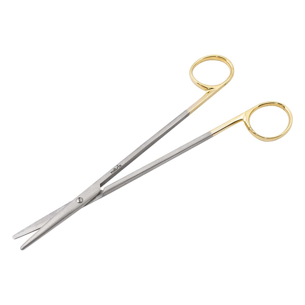 ナビス（アズワン） TCメッツェンバウム剪刀 (超鋼チップ付) 直 180mm　05-121-18 1本（ご注文単位1本）【直送品】