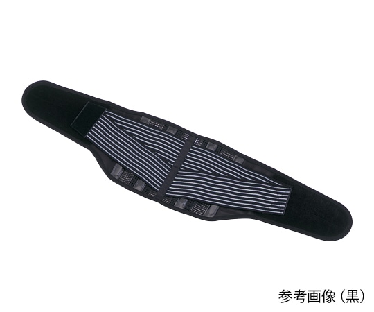 アズワン 楽らく腰ガード［ソルボ］ レギュラー S 黒　63330 1個（ご注文単位1個）【直送品】