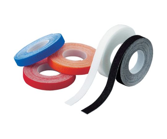 トラスコ中山 結束テープ マジックバンドR 超薄型 10mm×3m 黒 MKH-1030-BK 1巻(ご注文単位1巻)【直送品】