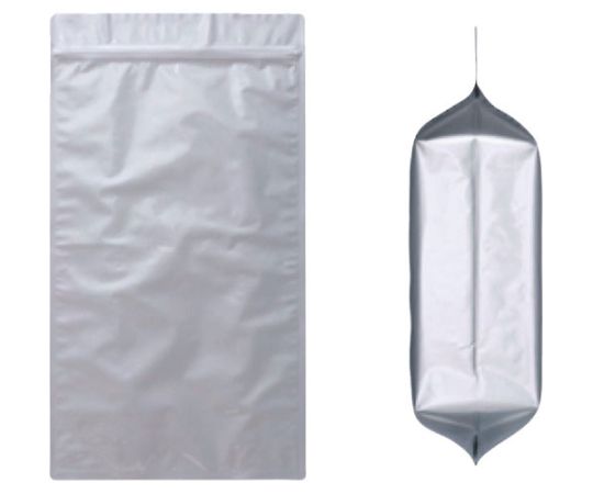 生産日本社(セイニチ) サイドガゼットタイプ大型チャック付アルミ袋 ラミジップ ワイドボックス 縦500×横300mm ガゼット幅80mm 1袋(25枚入) WBAL-30L 1袋(ご注文単位1袋)【直送品】