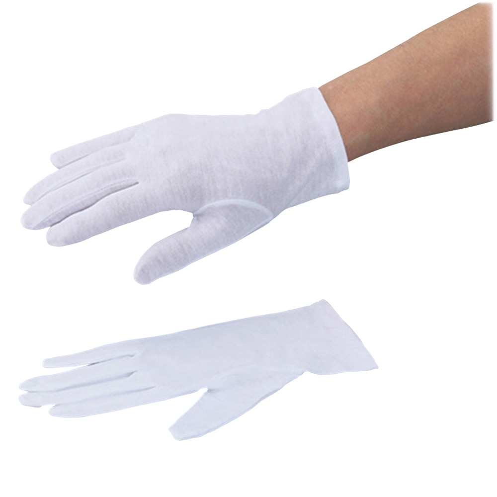 アズワン 薄手コットンインナー手袋 S(ショート)12双入 No.2003-23 1袋(ご注文単位1袋)【直送品】