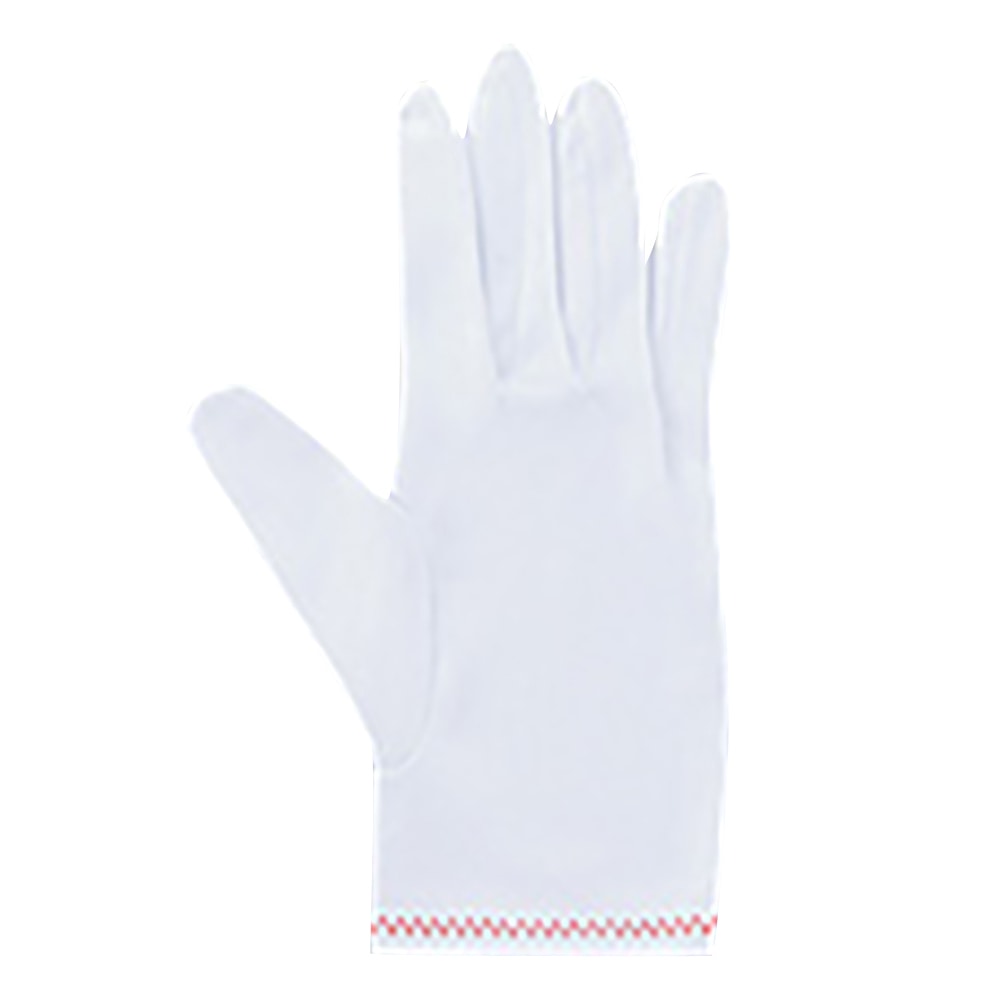 中田久吉商店 品質管理手袋(ナイロンダブル) L 10双入 1袋(ご注文単位1袋)【直送品】