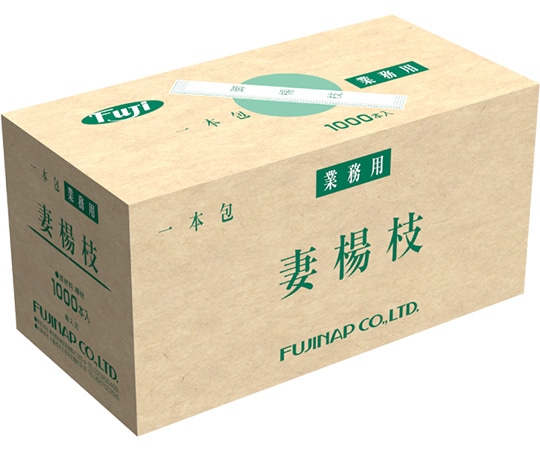 尚美堂 フジ袋入爪楊枝 和文 1箱(1000本入) 768600 1箱(ご注文単位1箱)【直送品】