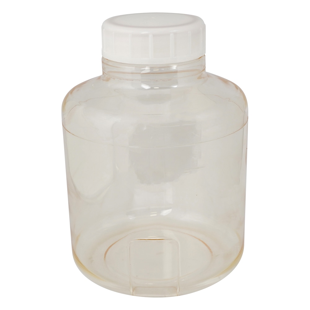 ニッコー・ハンセン ポリカーボネート広口大型瓶 10L 1本 1025-01 1本(ご注文単位1本)【直送品】