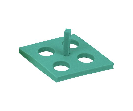 アズワン PEフローター　50mL用　緑　5個入　 1箱（ご注文単位1箱）【直送品】