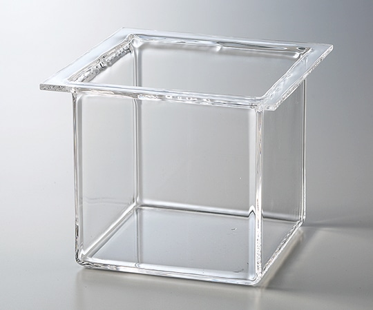 アズワン 石英角型容器 300×300×300mm　SJC-300300 1個（ご注文単位1個）【直送品】