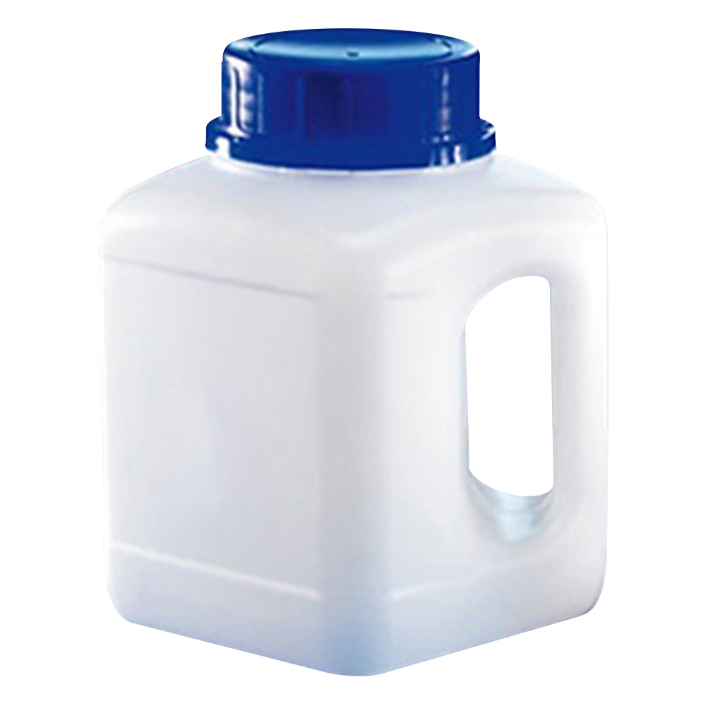 KAUTEX ハンドル付き広口角瓶(キャップ別売) 2300mL 2000083981 1個(ご注文単位1個)【直送品】