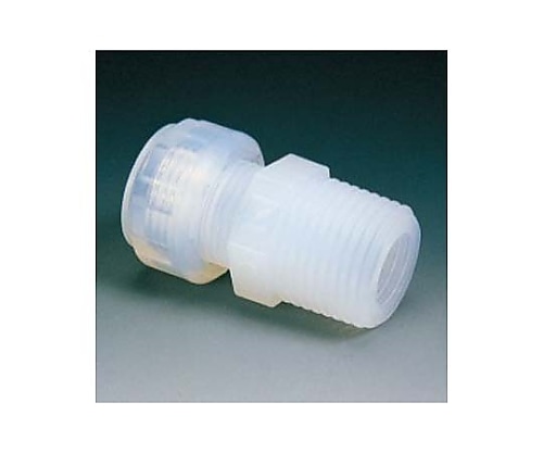 フロンケミカル PFA メイル・コネクター(Fロックシール)SFH-6-R1/4 NR1062-002 1個(ご注文単位1個)【直送品】