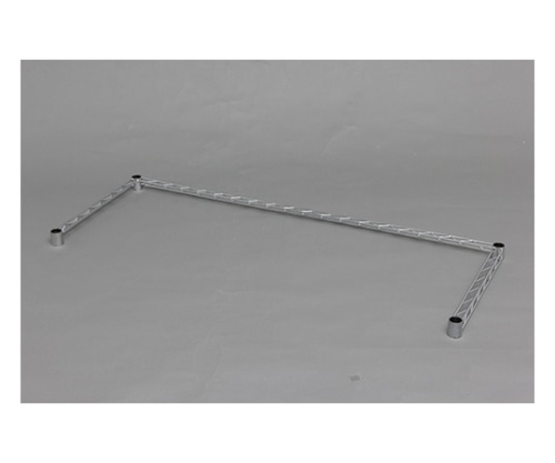 アイリスオーヤマ メタルラックコの字バー MR-120BK 1個(ご注文単位1個)【直送品】