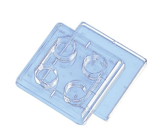 Nalge Nunc (サーモフィッシャーサイエンティフィック) マルチディッシュ 丸型(4ウェル)1箱(4枚×30袋入) 176740 1箱(ご注文単位1箱)【直送品】