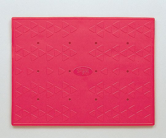 アロン化成 吸着すべり止めマット(安寿) C(2枚入り)レッド 535-128 1袋(ご注文単位1袋)【直送品】