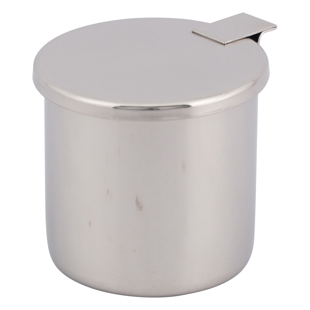 アズワン 万能壺 125mL φ55×55mm ステンレス(SUS316)モリブデン耐酸鋼　 1個（ご注文単位1個）【直送品】