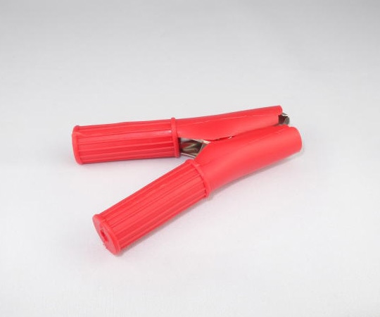 テイシン電機 ヒッポークリップ　赤　黄銅　定格30A　はんだ付け　C-632-1-R 1個（ご注文単位1個）【直送品】