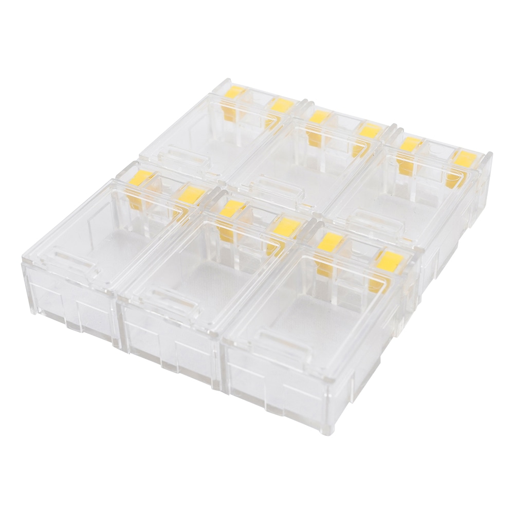 アズワン SMDチップボックス 1組(6個入) CA103 1組(ご注文単位1組)【直送品】