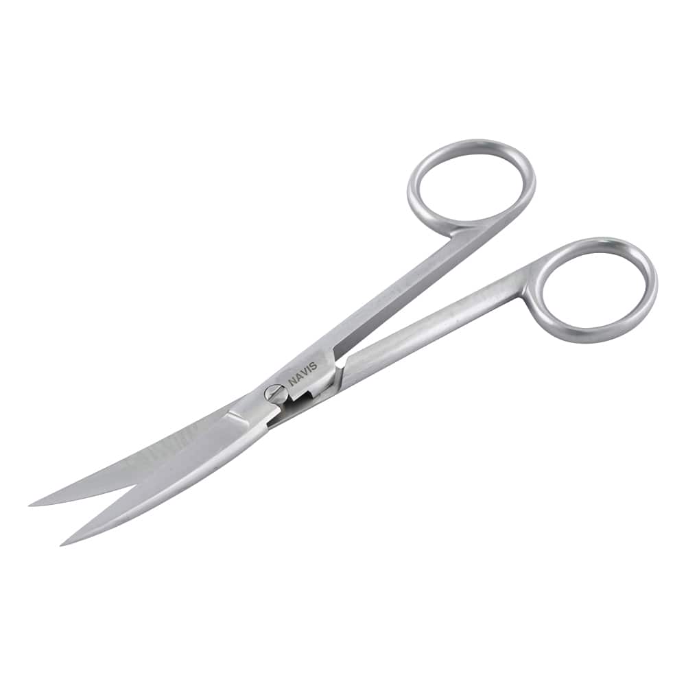 アズワン 外科剪刀（ハズシ）　両鋭反　140mm　SSB-2 1本（ご注文単位1本）【直送品】