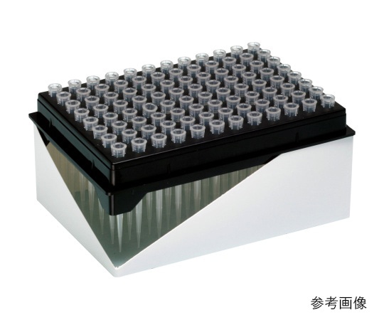 WATSON 10μLロング フィルターチップ 交換プレート 滅菌 1箱(96本×10プレート入) 1272-207CS 1箱(ご注文単位1箱)【直送品】