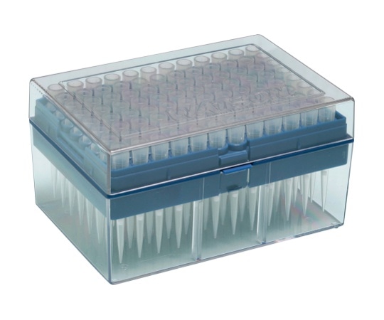 WATSON 20μL フィルターチップ システムラック 滅菌 1箱(96本×10ラック入) 124-20S 1箱(ご注文単位1箱)【直送品】