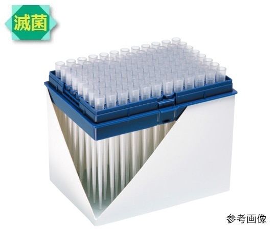 WATSON 200μL ロング フィルターチップ 交換プレート 滅菌 1箱(96本×10プレート入) 1272-801CS 1箱(ご注文単位1箱)【直送品】