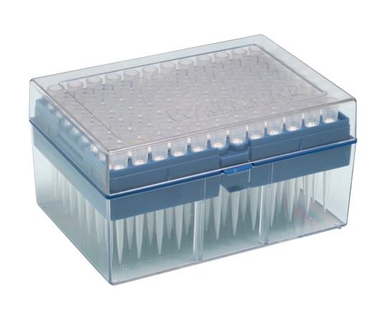 WATSON 200μL フィルターチップ システムラック 滅菌 1箱(96本×10ラック入) 1252-703CS 1箱(ご注文単位1箱)【直送品】