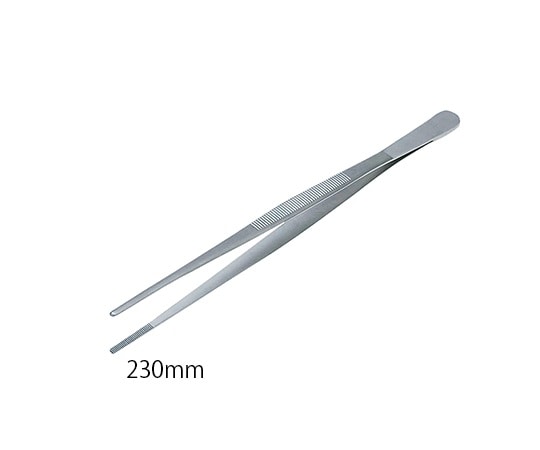 日本フリッツメディコ 外科ピンセット(スーパーエコノミー)23cm　D381-550 1本（ご注文単位1本）【直送品】