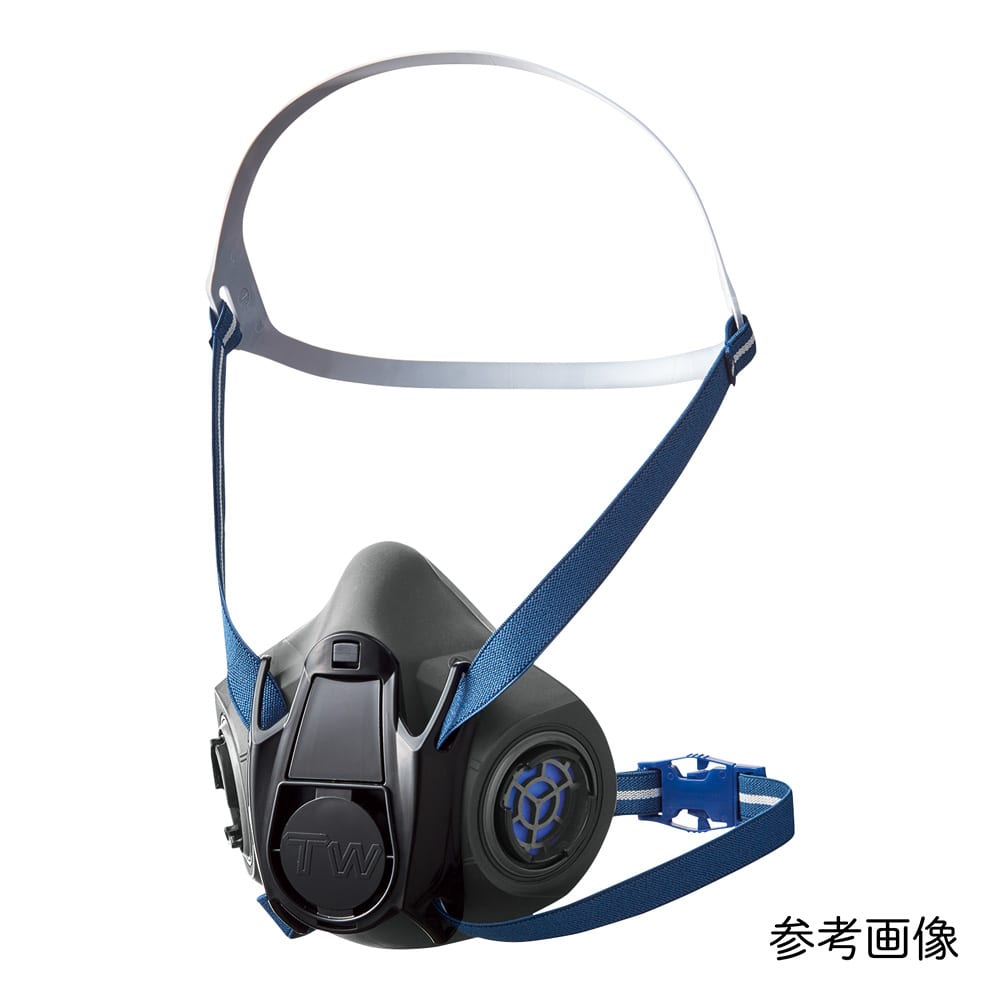 重松製作所 防じん・防毒両検定マスク/半面形/Lサイズ TW02S/HB(L) 1個(ご注文単位1個)【直送品】