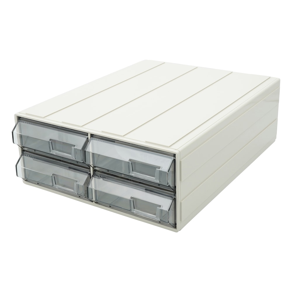 サカセ カセッター B5タイプ(引出4マス)クリアー HB5-004 1個(ご注文単位1個)【直送品】