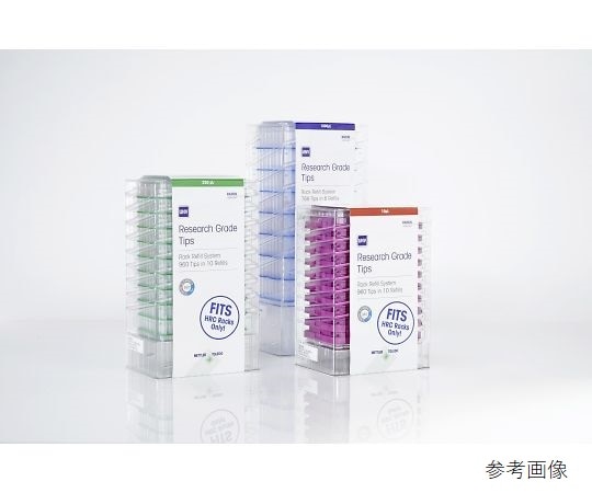 メトラー・トレド　レイニン RSC-UNV-C-1000μL-768/8 RGリサーチグレードチップ 詰め替え 1箱（96本×8段入）　30537473 1箱（ご注文単位1箱）【直送品】