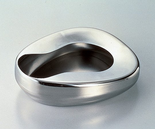 アズワン 米式便器 (ステンレス製/大人用) MO-26 1個(ご注文単位1個)【直送品】