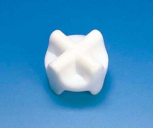 フロン工業 PTFE撹拌子ダブル十字型 D-40　F-4037-007 1個（ご注文単位1個）【直送品】