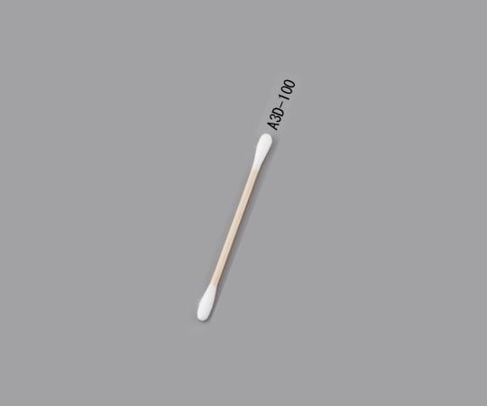 日本綿棒 工業用綿棒 100本入 A3D-100 1箱(ご注文単位1箱)【直送品】