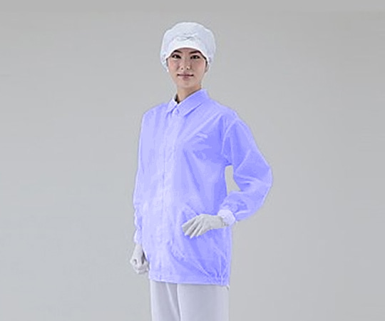 アズピュア（アズワン） アズピュアCRジャケット　青　2L　TJB 1着（ご注文単位1着）【直送品】