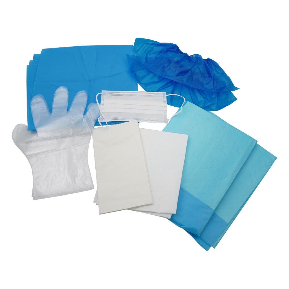 ナビス(アズワン) おうとくりん(嘔吐物処理キット) 吸収シート入り 1セット(ご注文単位1セット)【直送品】