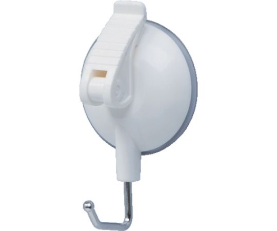 オート レバー式吸盤フック 小(2個パック) QHC-10-W 1パック(ご注文単位1パック)【直送品】