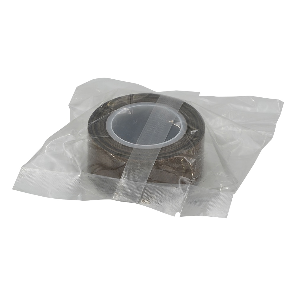 アズワン PTFEガラス粘着テープ 25mm×10m 厚さ 0.08mm AGC825 1巻(ご注文単位1巻)【直送品】