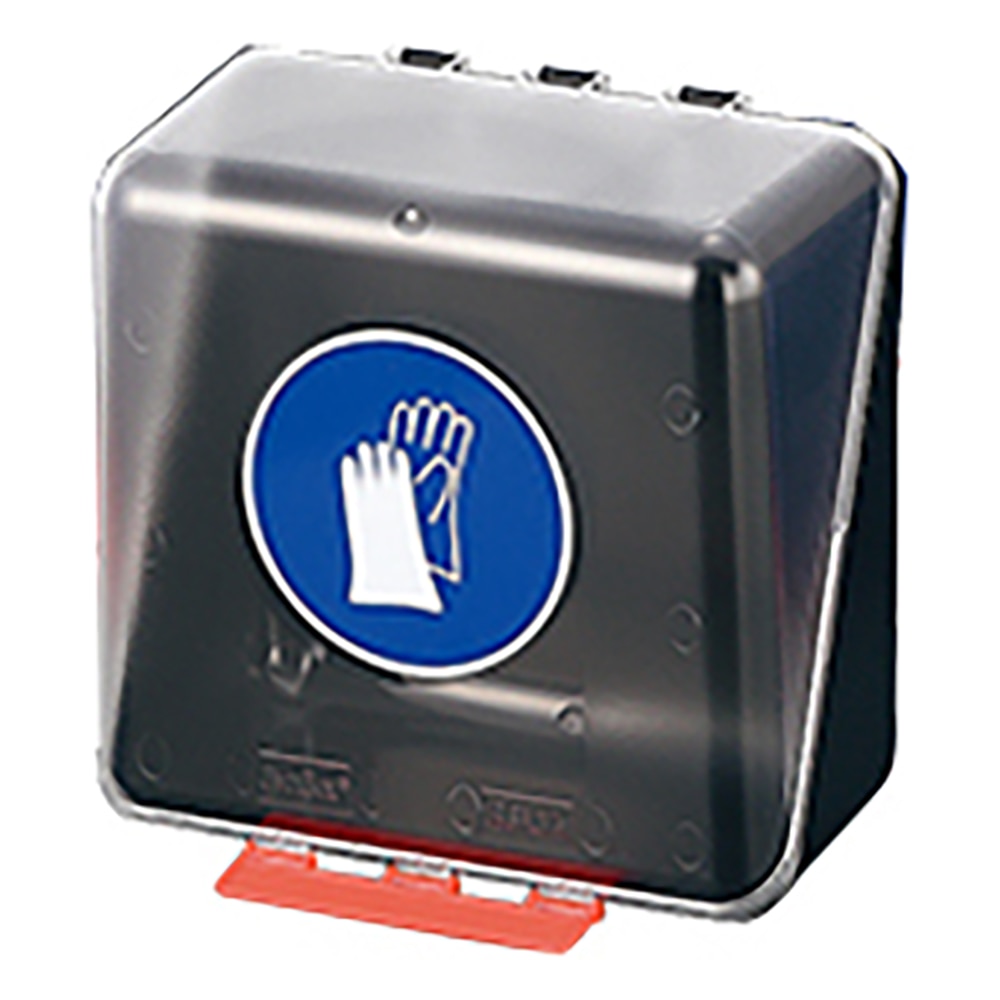 アズワン 保護手袋用安全保護用具保管ケース クリア MIDI-10 1個(ご注文単位1個)【直送品】