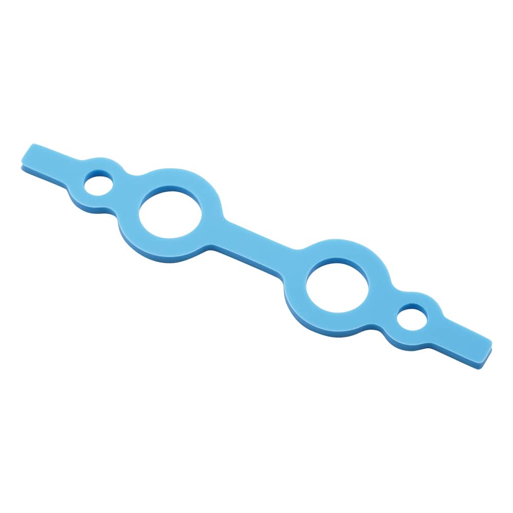 アズワン シリコンカラーバンド(メガネバンド) 小 φ3.5×φ10 ブルー 1袋(10個入) 1袋(ご注文単位1袋)【直送品】