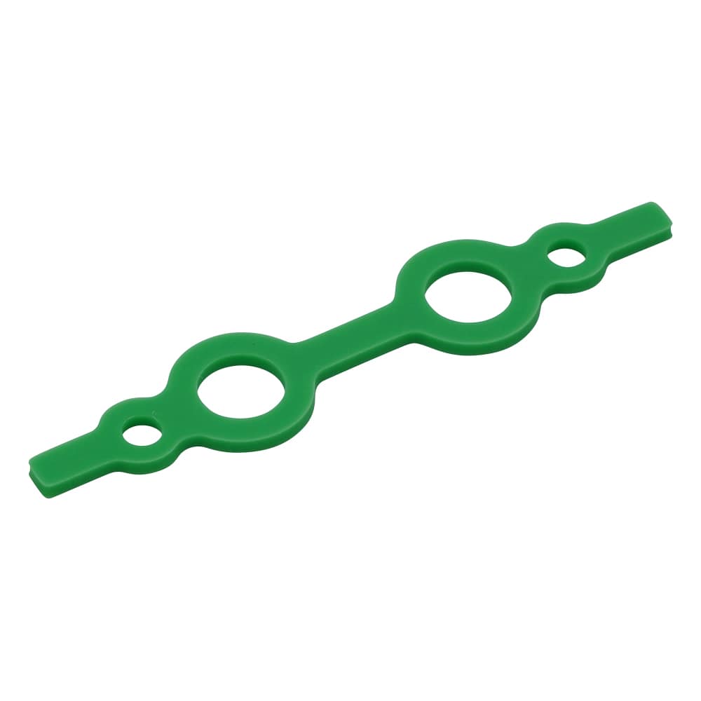 アズワン シリコンカラーバンド(メガネバンド) 小 φ3.5×φ10 グリーン 1袋(10個入) 1袋(ご注文単位1袋)【直送品】