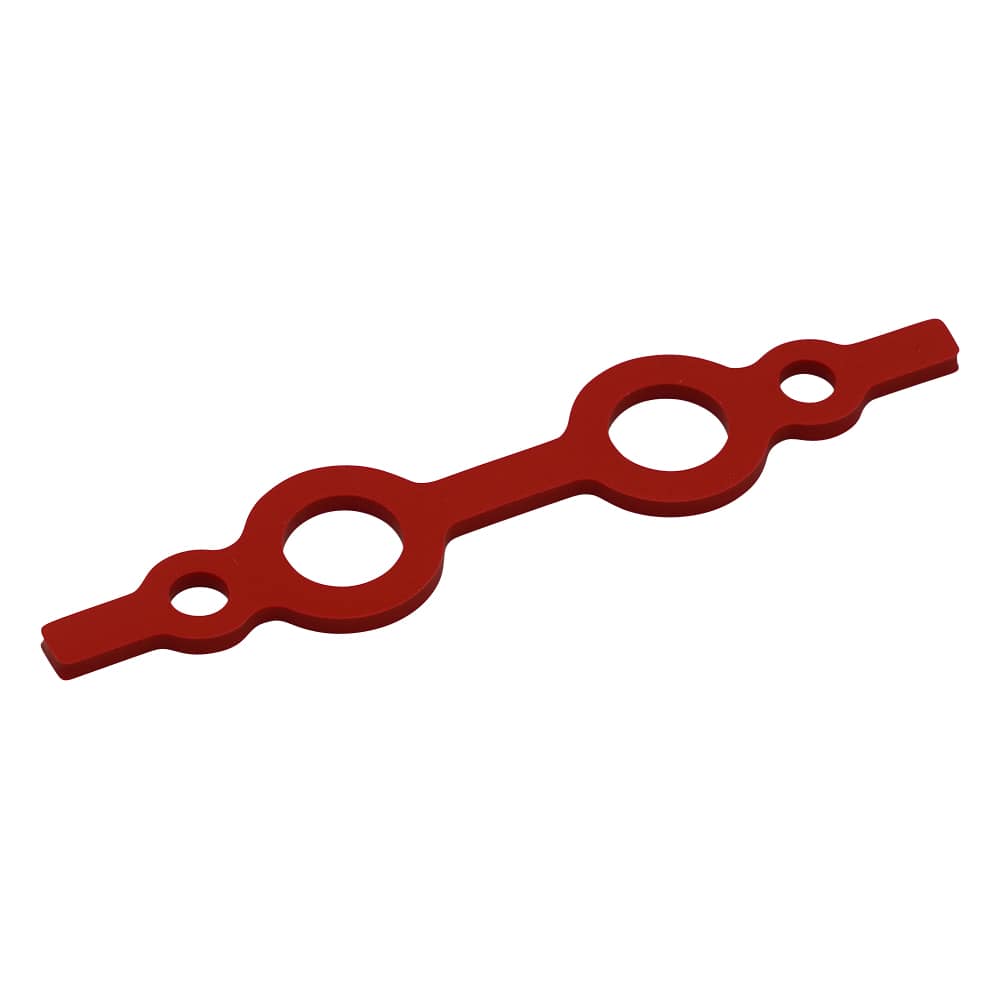 アズワン シリコンカラーバンド(メガネバンド) 小 φ3.5×φ10 レッド 1袋(10個入) 1袋(ご注文単位1袋)【直送品】