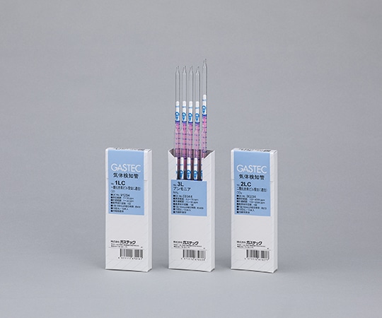 ガステック ガス検知管 エアテック 水分 6AH 1箱(ご注文単位1箱)【直送品】