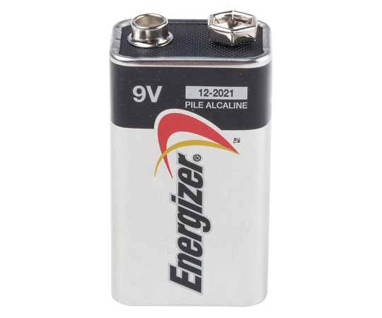 Energizer 9V形電池　アルカリ乾電池　PP3　7638900410297 1個（ご注文単位1個）【直送品】