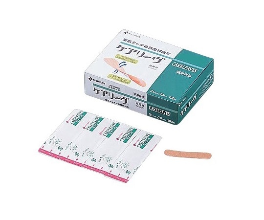 ニチバン ケアリーヴ(TM) Sサイズ 1箱(200枚入) S 1箱(ご注文単位1箱)【直送品】