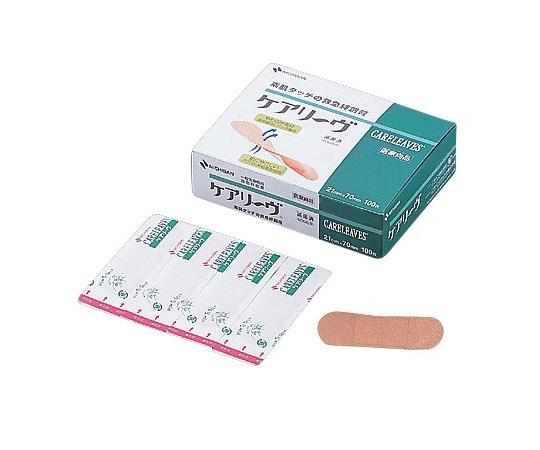 ニチバン ケアリーヴ(TM) Lサイズ 1箱(50枚入) L 1箱(ご注文単位1箱)【直送品】