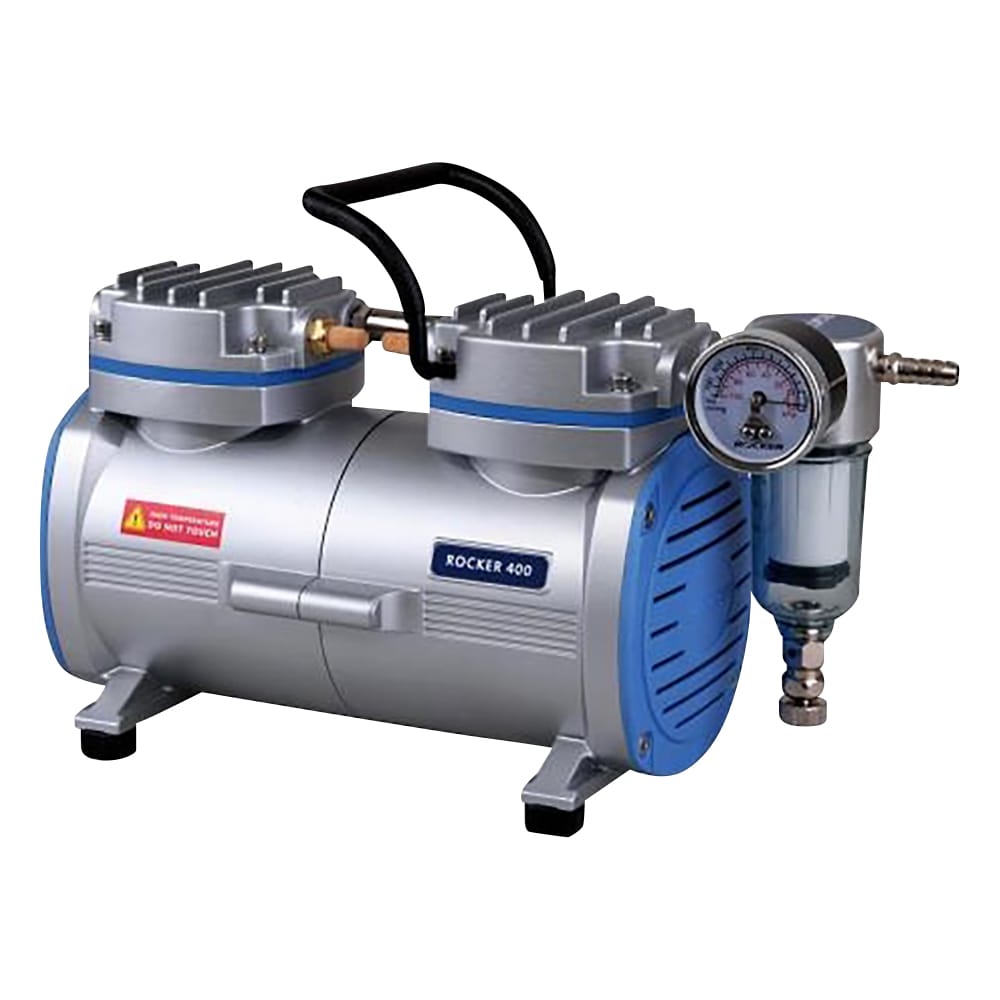 Rocker オイルレス吸引ポンプ 10.7kPa Rocker400 1台(ご注文単位1台)【直送品】