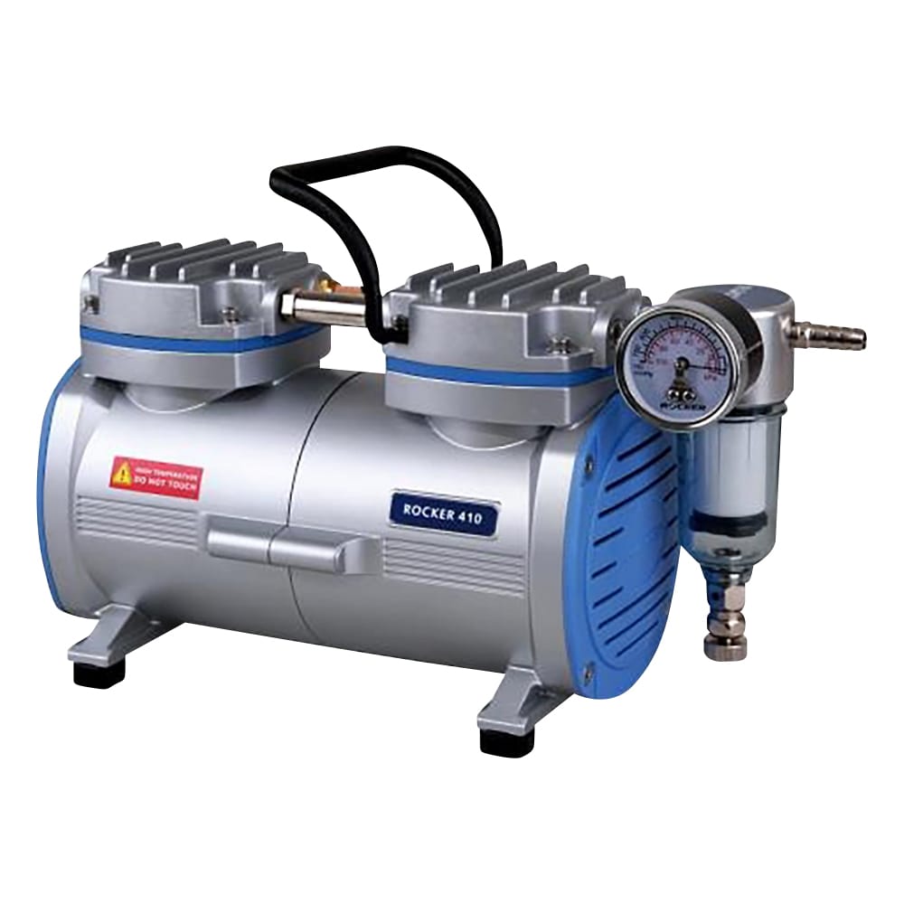 Rocker オイルレス吸引ポンプ 3.3kPa Rocker410 1台(ご注文単位1台)【直送品】