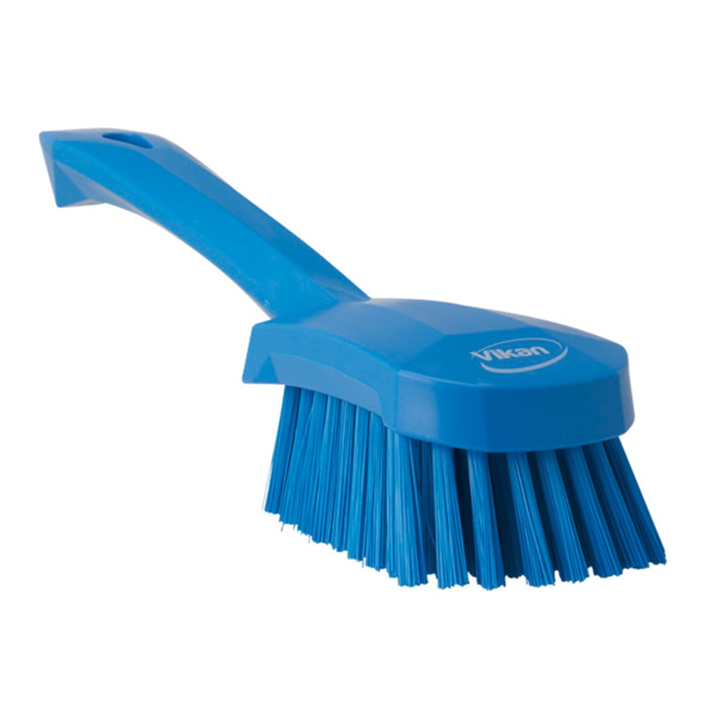 Vikan ショートハンドルブラシ ハードタイプ 青 4192 1個(ご注文単位1個)【直送品】